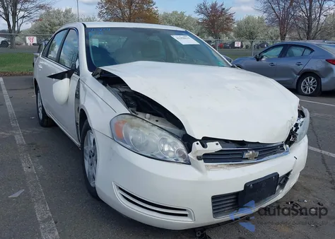 2008 Chevrolet Impala Ls из США, поврежденный, VIN 2G1WB58K181371054